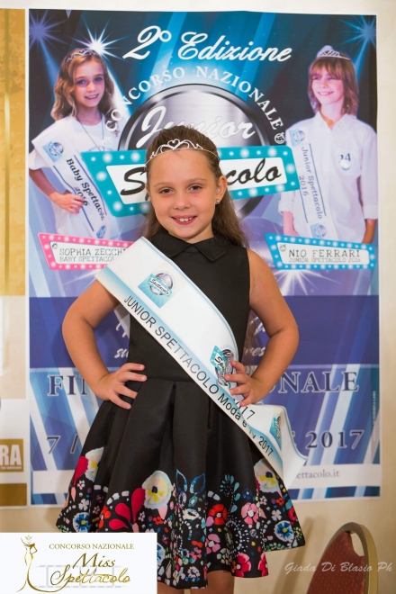 JUNIOR SPETTACOLO MODA E TV 2017 - Miss Spettacolo 