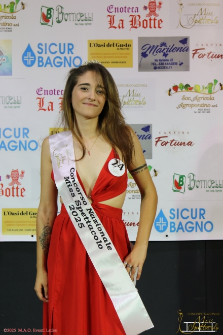 SOPHIA SPROVIERI - Miss Spettacolo 